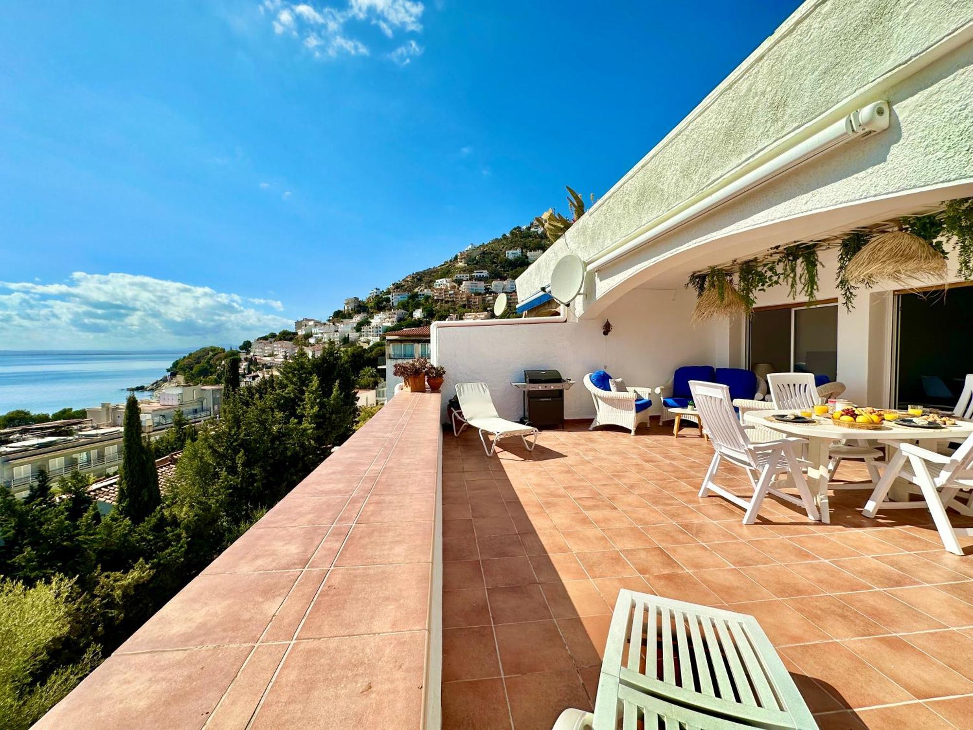 Canyelles - Santa Barbara Sea View Apartamento Rosas